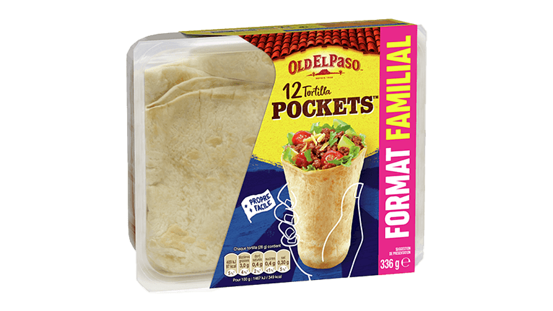 tortilla pockets family pack